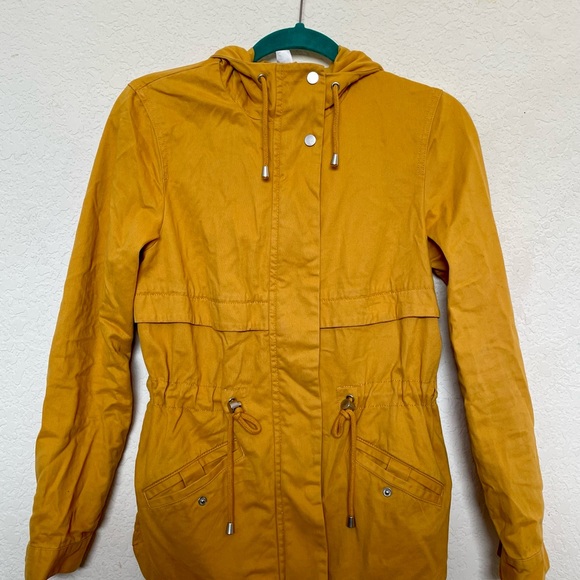Divided Jackets & Coats Mustard Yellow Raincoat Poshmark